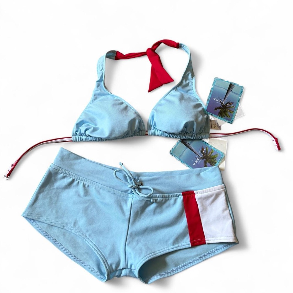 New with tags Arizona Blue bikini set size L bottoms M top